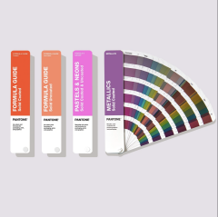SOLID GUIDE SET- FORMULA GUIDE COATED & UNCOATED, PASTELS & NEONS GUIDE, METALLIC GUIDE