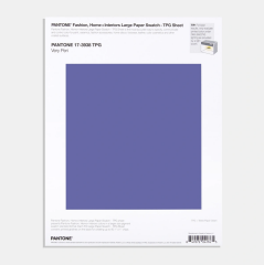 LARGE PAPER SWATCH (TPG SHEET) - PANTONE COLOR OF THE YEAR 2022 17-3938TPG