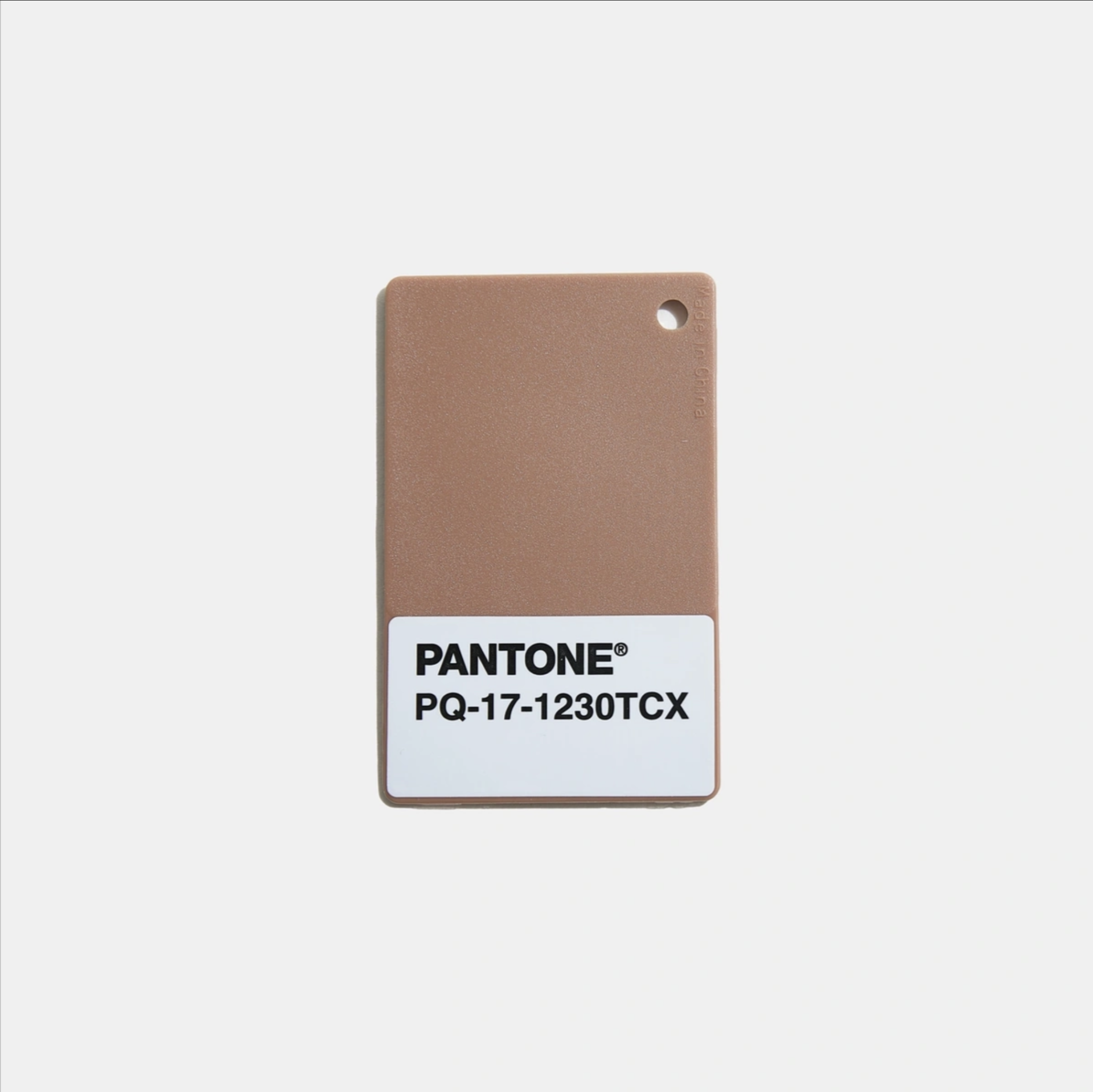 PLASTİC CHİP, PANTONE COLOR OF THE YEAR 2025, 17-1230 MOCHA MOUSSE (KAHVE KÖPÜĞÜ)