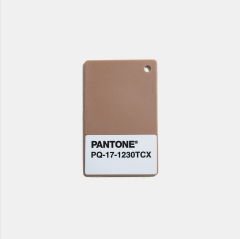PLASTİC CHİP, PANTONE COLOR OF THE YEAR 2025, 17-1230 MOCHA MOUSSE (KAHVE KÖPÜĞÜ)