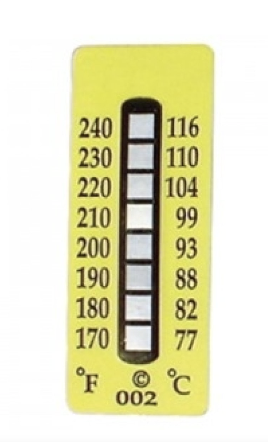 SICAKLIK ETİKETİ THERMOSTRİP 37 CS/CS-B