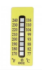 SICAKLIK ETİKETİ THERMOSTRİP 37 CS/CS-B