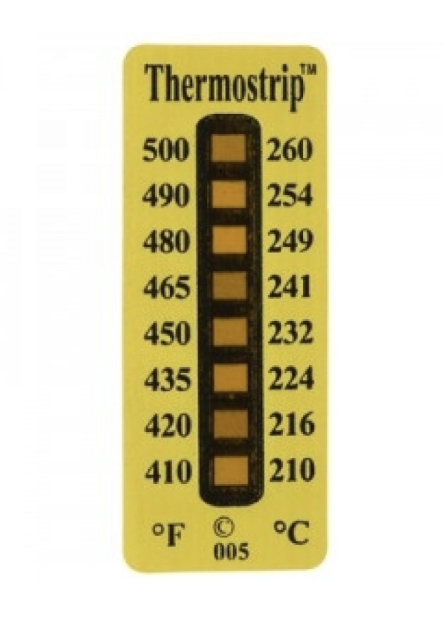 SICAKLIK ETİKETİ THERMOSTRİP 37 CS/CS-E