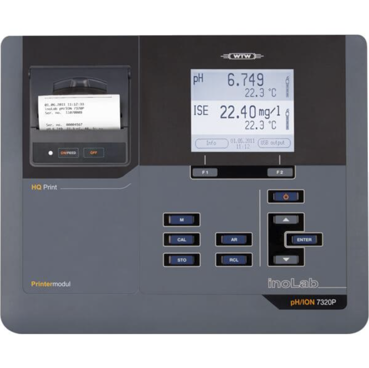 inoLab® pH/Ion 7320P - Analog Laboratuvar Tezgah üstü pH ve İyon Ölçüm Cihazı
